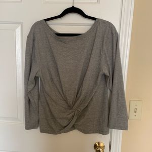 J. Crew New with Tags long sleeve shirt- Gray